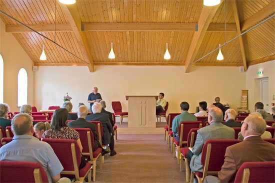 A Sunday service at Bethel
